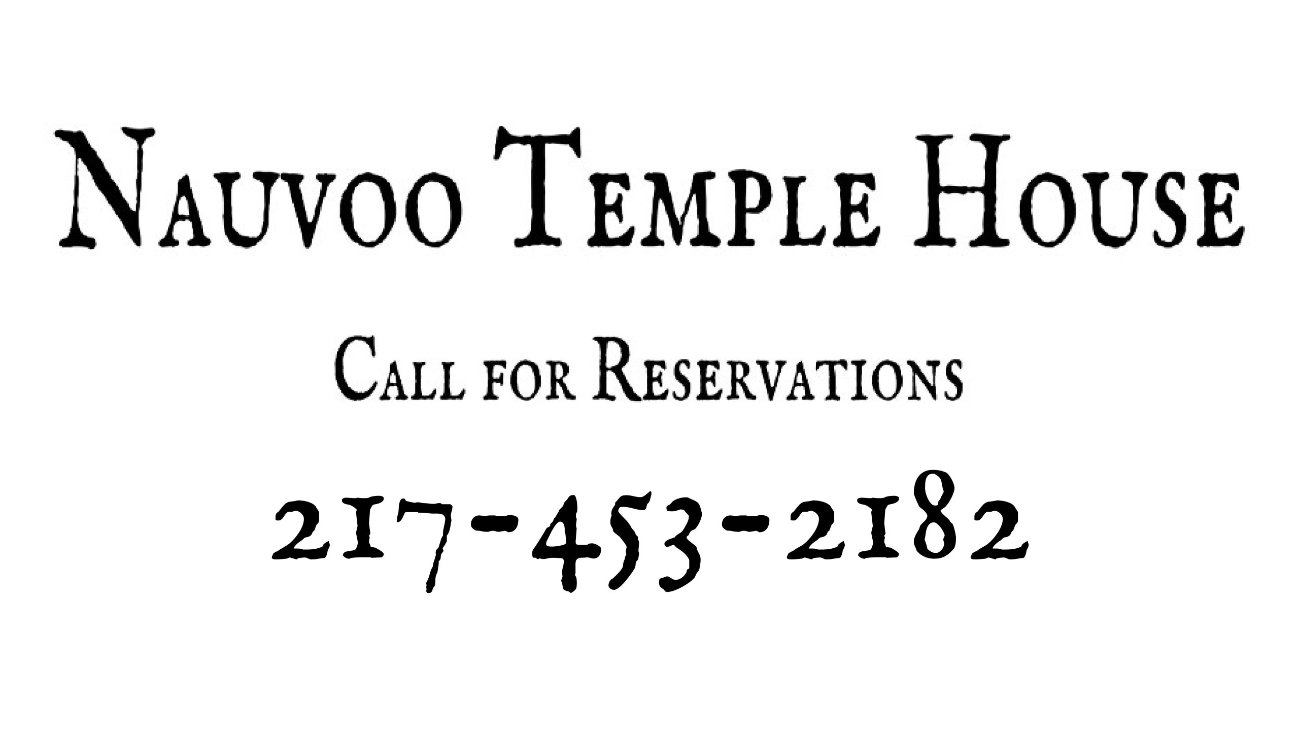 Nauvoo Temple House logo